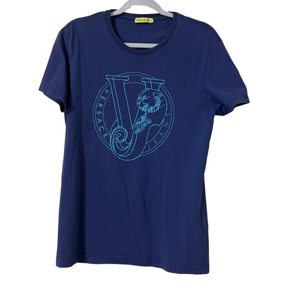 Versace Jeans Authentic Logo Slim T-Shirt *CLG* Size: L - Picture 1 of 5